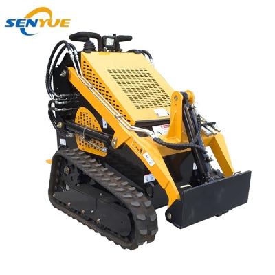 China Contruction Senyue Brand Mini Skid Steer Loader SY-T280 Single Cylinder EPA Briggs and Stratton Engine Mini Skid Steer Loader with Bucket for sale