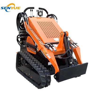 China Hotels China Agricultural Machinery Farm Mini Crawler Skid Steer Loader with Various Attachments for Skid Steer Loader for sale