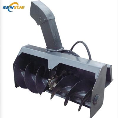 China 2023 Municipal Road Attachment Mini Skid Steer Loader Municipal Attachment Snow Machine Hot Selling Blowing Snow Blower For Skid Steer Loader for sale