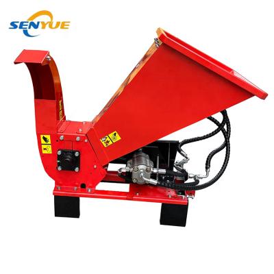 China China Senyue Agricultural Brand Mini Skid Steer Loader Garden Attachments Branch Shredder Skid Steer Loader With Branch Shredder for sale