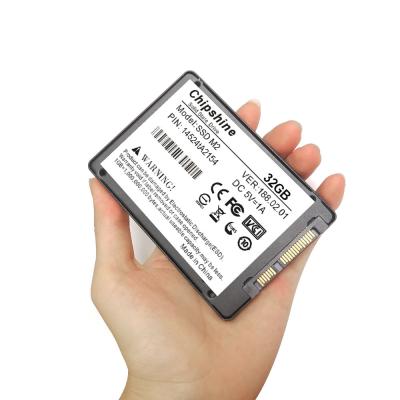 China SSD sata disk Chipshine 2.5 write speed 380mb/s~450mb/s sata 32gb sata disk for sale