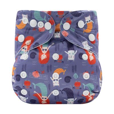 China Printed Cloth Diaper Printed Baby Diapers Manufacturers Pocket Diapers Reusable Diapers for sale