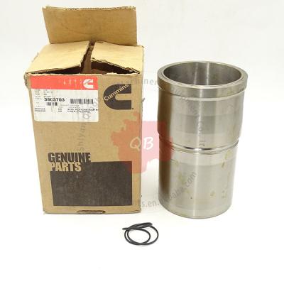 China Genuine cummins engine parts M11 ISM QSM Diesel Engine Cylinder Liner Kit 3803703 3080760 for sale