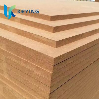 China Modern Design MDF Plain Melamine Furniture Dampproof Board 3Mm 6Mm 9Mm 18Mm Color Waterproof MDF Board for sale