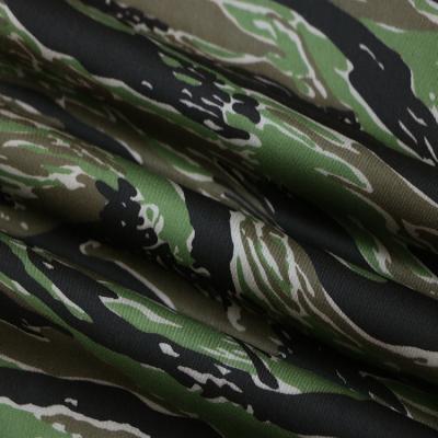 China Army Tiger Camouflage Combat Anti-Static Military Fabric for sale