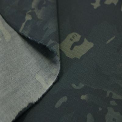 China Waterproof Army Multicam Camouflage Military Black Fabric for sale