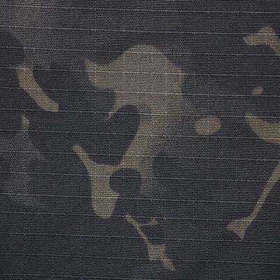 China Multicam 65 Polyester 35 Cotton Shrink-Resistant Black Camouflage Fabric For Military Uniform BT-291 for sale