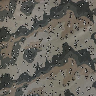 China Shrink-Resistant Nylon Cotton 50/50 Ripstop Camouflage Printed Military Fabric for sale