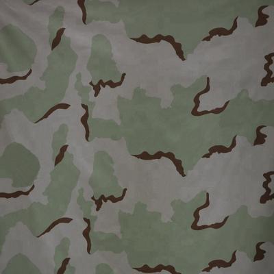 China T/C Waterproof Desert Camouflage Waterproof Military Fabric for sale