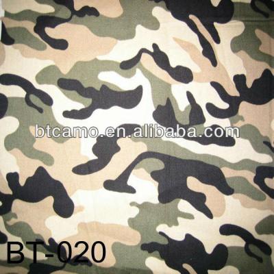 China Anti-Static Army Cotton Snow Camouflage Fabric for sale