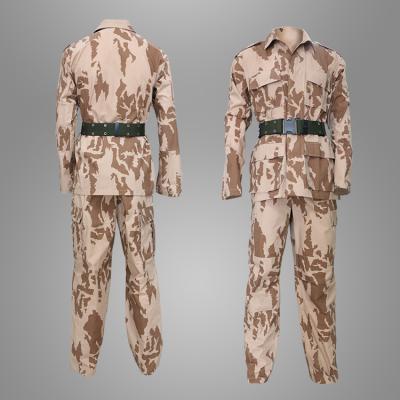 China Breathable Desert Camouflage Style OEM BDU Wholesale Army Military Uniform Uniform for sale