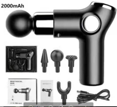 China 2021 professiona fascial gun rechargeable dropshipping mini muscle tissue booster high quality cordless electric deep body massager for sale