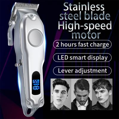 China Best Hair Trimmer Barber Hair Trimmer Clipper Professional Cordless USB Rechargeable Hair Trimmer Precision Cutting Blade Set for sale