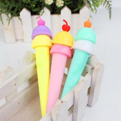 China office & School Markers Ice Cream Color Pen Handsome Modeling Ice Cream Ice Cream Cone Pen pn7003 for sale