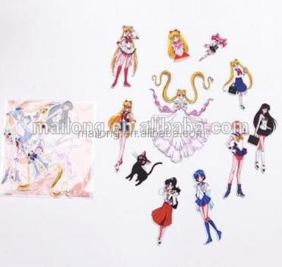 China office & Homemade School Markers Sailor Moon Hand Sticker Pack Hand Account Stickers Around Diary Photo Stickers PN5192 for sale