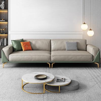 China Sofa Lounge Sectional Leather L Shaped Sofa (Other) Design Adjustable Luxury Modern Corner Furniture Sets for sale