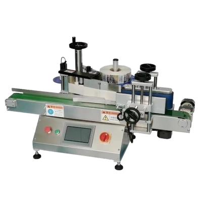 China Food Kelier factory price automatic glass plastic bottle labeling machine 80mm used in food industry for sale