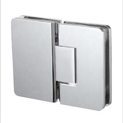 China Classi 180 Degree Contemporary Adjustable Shower Door Hinges Heavy Duty Frameless Glass Hinges for sale