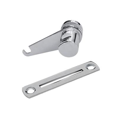 China Europe Bathroom Sliding Door Lock Main Popular Shower Latch Glass Door Lock for sale