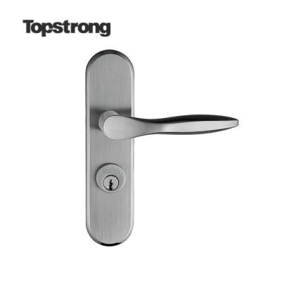 China Hot Selling 304 Stainless Steel Door Lock Stainless Steel Wooden Key Door Lock for sale