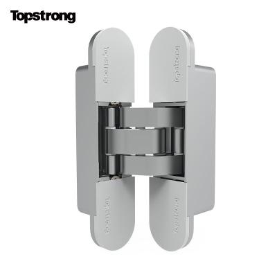 China Modern Hot Sale Zinc Alloy 180 Degree Adjustable Hidden 3D Door Hinges for sale