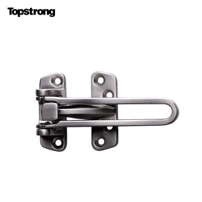 China Modern New Product Satin Nickel Hotel Security Door Hardware Security Chain Zinc Alloy Door Guard for sale