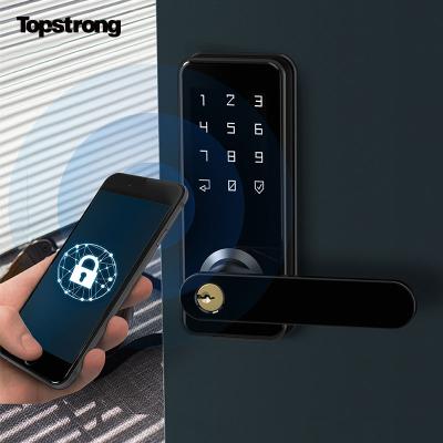 China Zinc New Invented Home Security Electronic Modern Recognition Product Smart Door Lock for sale