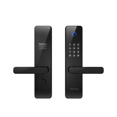 China Multi-function Digital Fingerprint Household Zinc Alloy Electronic Smart Door Lock For Home Ministry for sale