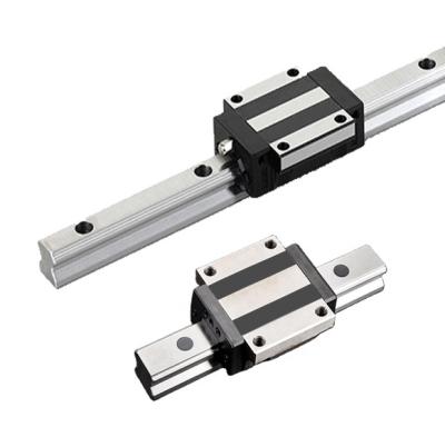 China Smooth And Durable Linear Rail Slide Guide CNC Laser Machines Spare Parts Linear Guide Shaft Liner Rail Bearing for sale