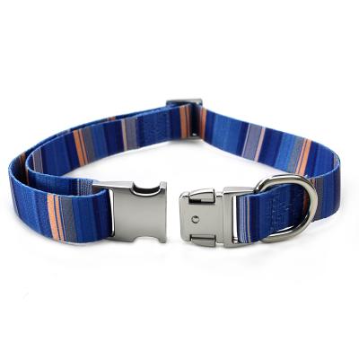 China Premium Metal Buckle Pet Collar Detachable Leash Harness Factory Premium Dog Collar for sale