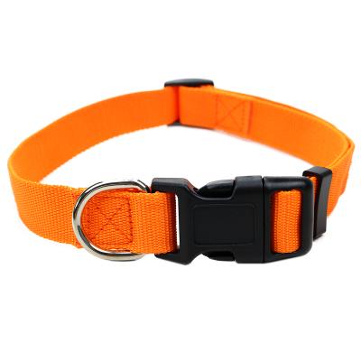 China Pet Detachable Single Soft Nylon Collar Puppy Collars Dog Training Detachable Collar for sale