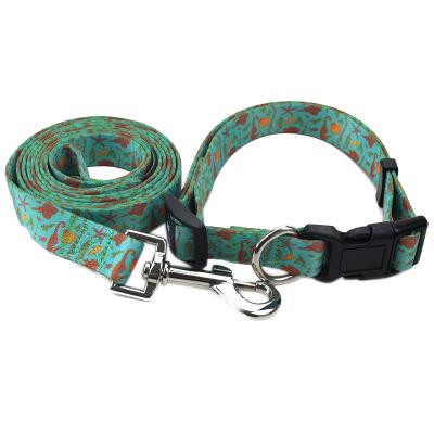 China Wholesale High Quality Custom SPLIT Personalized Style Dog Leash Collar Set With Good Price Supplies for sale