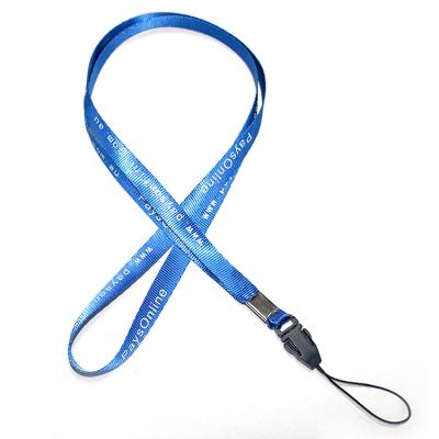 China Wholesale cheap custom made pure color mobile phone standard size printing logo gift lanyard soft fashion universal universal for sale