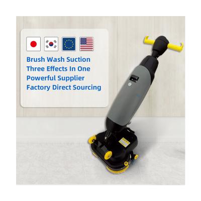 China Hotels Compact New Designed Small Handheld Electric Floor Scrubber Cordless Floor Sweeper On Hot Sale for sale