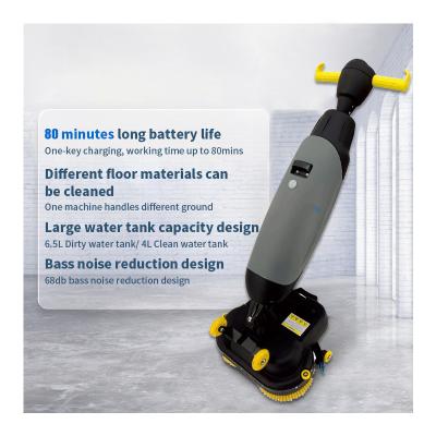 China Best Selling Hotels Commercial Mini Floor Sweeper Automatic Electric Scrubber Dryer Floor Cleaning Washing Machines For Home for sale