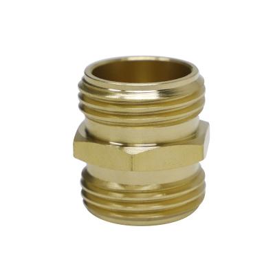 China Hose lines connect brass pneumatic fitting male and female quick to plug air hoses connector, metal push-in fitting for sale