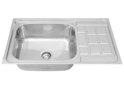 China Without Faucet KA7540F Modern Design Waterproof Stainless Steel Kitchen Sink Cabinets Sink for sale