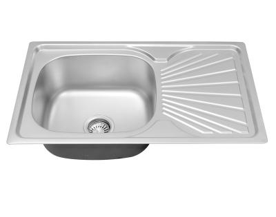 China Without Faucet KA7645 Basin Stainless Steel Sink High Quality Kitchen Sink for sale