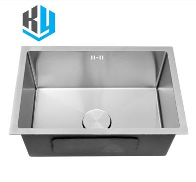 China Stainless Steel Handmade Sink Kitchen Faucet Good Quality Single Sink Bowl Without Bowl for sale