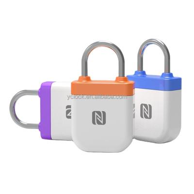 China ABS+PC Locks Manufacturer Combination Padlock No Battery Luggage Student Backpack Keyless Digit Lock APP NFC Cheap Lock for sale