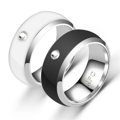 China Smart Design Mini Smart Ring Nfc Waterproof, New Technology Smart Ring Electronic For Couples for sale