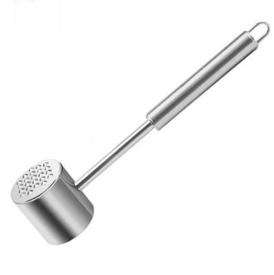 China Free Sample 304 Stainless Steel Sustainable Poultry Machines Meat Hammer Beef Steak Tenderizer for sale