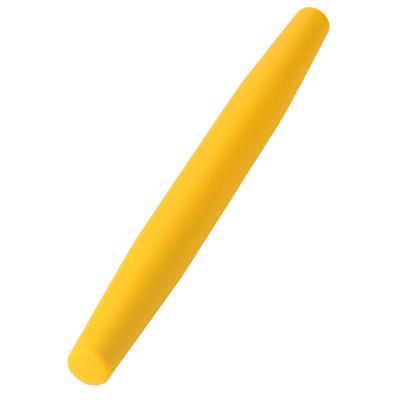 China Viable in Amazon Stock Hot Selling Non Stick Full Silicone Paste Baking Pins in Yellow Color for sale