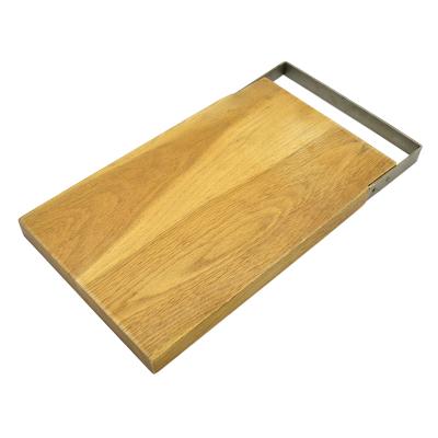 China Factory Sustainable Custom Cutting Board Wooden Cutting Plate Food Serving Sign for sale