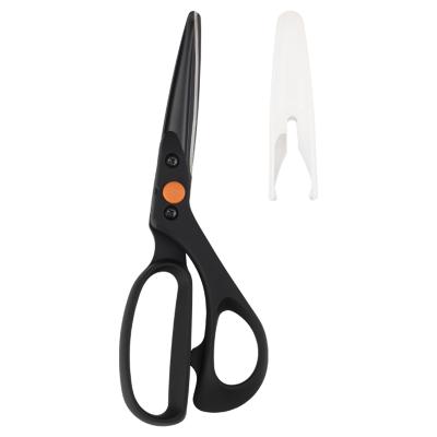 China High Quality 8 Inch 7Cr15 Stainless Steel Tailor Shears Tailoring Scissors With Plastic Cover for sale