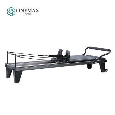 China Elina aluminum pilates reformer body fit exercise ONEMAX fitness reformer pilates bend machine aluminum reformer home prodotti for sale