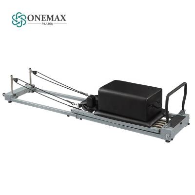 China ONEMAX exercise fitness pilates reformer foldable gym equipment leekon foldable pilates reformer for sale