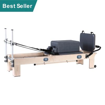 China ONEMAX studios elina pilates bodybuilding popular with various color wood material customized pilates bed equipment pilates reformer for sale