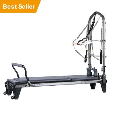 China ONEMAX Half Body Fit Home Gym Fit Exercise Pilates Reformer Machine Cheap Foldable Used Pilates Tower Machine for sale