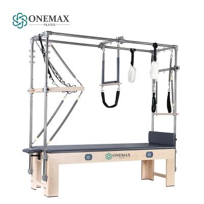 China Exercise fit body ONEMAX equipment home pilates used for home commercial studio pilates reformers workout machine for sale